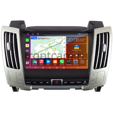 Toyota Harrier 2 (XU30) (2003-2013) Canbox H-Line 2K 4182-9-1626 на Android 10 (4G-SIM, 4/64, DSP, QLed)