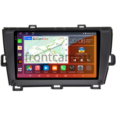 Toyota Prius 3 (XW30) 2009-2015 (правый руль) Canbox H-Line 2K 4182-9-195 на Android 10 (4G-SIM, 4/64, DSP, QLed)