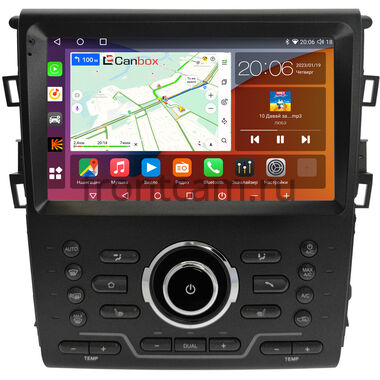 Ford Mondeo 5 2014-2022, Fusion 2 (North America) 2012-2016 (авто без камеры) Canbox H-Line 2K 4182-9-5494 на Android 10 (4G-SIM, 4/64, DSP, QLed)