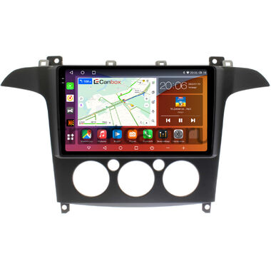 Ford S-Max, Galaxy 2 (2006-2015) (с кондиционером) Canbox H-Line 2K 4182-9-FR098N на Android 10 (4G-SIM, 4/64, DSP, QLed)