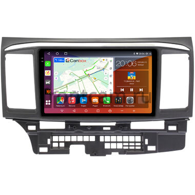 Mitsubishi Lancer 10 2007-2017 Canbox H-Line 2K 4182-9-MI113N на Android 10 (4G-SIM, 4/64, DSP, QLed)