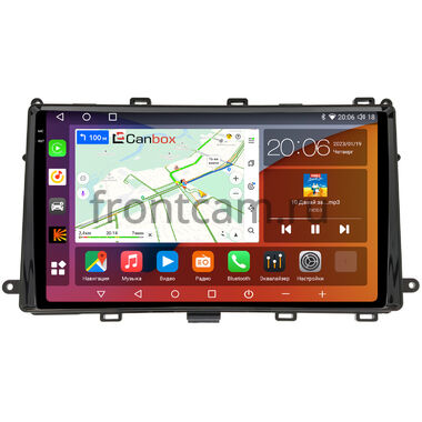 Toyota Corolla (E160, E170) 2015-2024 Canbox H-Line 2K 4182-9-TO540N на Android 10 (4G-SIM, 4/64, DSP, QLed)