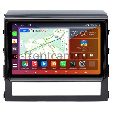 Toyota Land Cruiser 200 (2015-2021) Canbox H-Line 2K 4182-9047 на Android 10 (4G-SIM, 4/64, DSP, QLed)