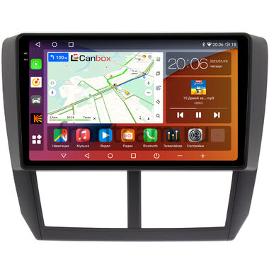 Subaru Forester 3, Impreza 3 (2007-2013) Canbox H-Line 2K 4182-9080 на Android 10 (4G-SIM, 4/64, DSP, QLed)