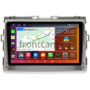 Toyota Estima 3 2006-2016, Previa 3 (XR50) 2006-2019 Canbox H-Line 2K 4182-9093 на Android 10 (4G-SIM, 4/64, DSP, QLed) (серая)