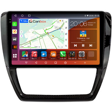 Volkswagen Jetta 6 (2010-2018) (глянец) Canbox H-Line 2K 4183-10-043 на Android 10 (4G-SIM, 4/64, DSP, QLed)