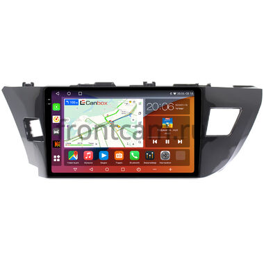 Toyota Corolla (E160, E170) 2012-2016 Canbox H-Line 2K 4183-1026 на Android 10 (4G-SIM, 4/64, DSP, QLed) (для авто с камерой)