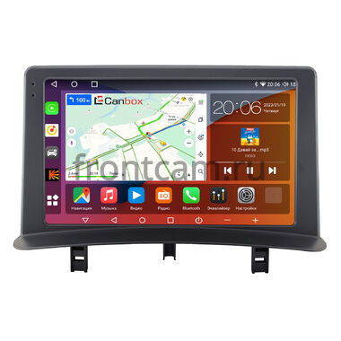 Renault Clio 3 (2005-2014) Canbox H-Line 2K 4184-9-2486 на Android 10 (4G-SIM, 6/128, DSP, QLed)