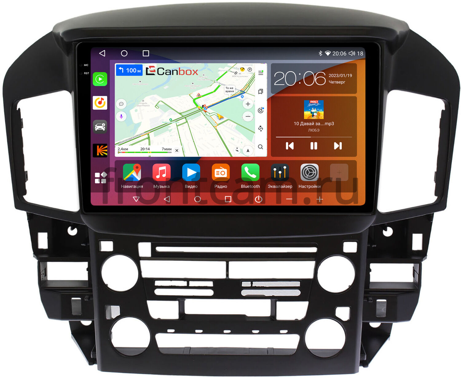 Штатная магнитола Canbox H-Line 2K 4184-9218 для Lexus RX 300 (1997-2003)  на Android 10 (4G-SIM, 6/128, DSP, QLed)