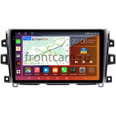 Nissan Navara (Frontier) 4 (D23) (2014-2024) Canbox H-Line 2K 4185-10-1116 на Android 10 (4G-SIM, 6/128, DSP, QLed)