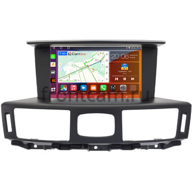 Nissan Fuga 2 (2009-2024) Canbox H-Line 2K 4186-9-2733 на Android 10 (4G-SIM, 8/256, DSP, QLed)