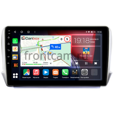 Peugeot 208, 2008 2013-2019 Canbox H-Line 4195-10-732 на Android 10 (4G-SIM, 6/128, DSP, QLed)