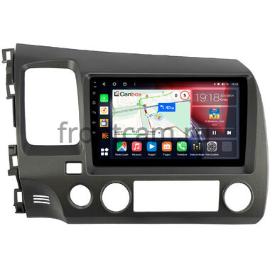 Honda Civic 8 4D 2005-2012 (левый руль, седан) Canbox H-Line 4196-9-1061 на Android 10 (4G-SIM, 6/128, DSP, QLed)