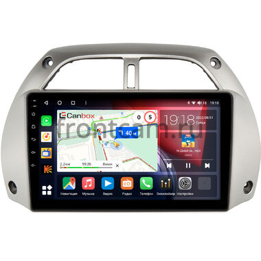 Toyota RAV4 2 (XA20) 2000-2003 Canbox H-Line 4196-9-262 на Android 10 (4G-SIM, 6/128, DSP, QLed)