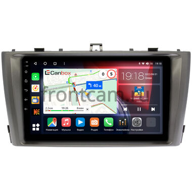 Toyota Avensis 3 2008-2015 (серая) Canbox H-Line 4196-9-3017 на Android 10 (4G-SIM, 6/128, DSP, QLed)