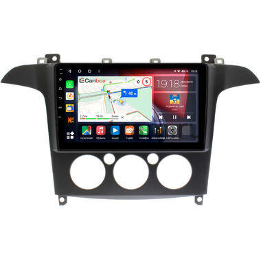 Ford S-Max, Galaxy 2 2006-2015 (с кондиционером) Canbox H-Line 4196-9-FR098N на Android 10 (4G-SIM, 6/128, DSP, QLed)