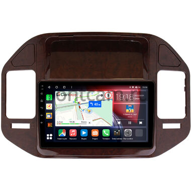 Mitsubishi Pajero 3, Montero 3 1999-2006 (дерево) Canbox H-Line 4196-9387 на Android 10 (4G-SIM, 6/128, DSP, QLed)