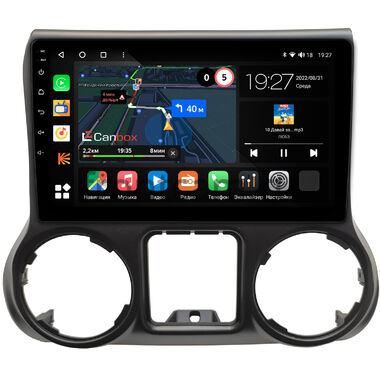 Jeep Wrangler 3 (JK) (2011-2014) Canbox M-Line 4541-10-009 на Android 10 (4G-SIM, 4/64, DSP, QLed)
