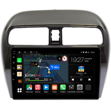 Mitsubishi Mirage 6 (2012-2024) Canbox M-Line 4542-9-129 на Android 10 (4G-SIM, 4/64, DSP, QLed)