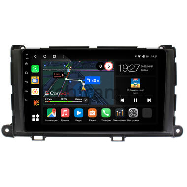 Toyota Sienna 3 (2010-2014) Canbox M-Line 4542-9-202 на Android 10 (4G-SIM, 4/64, DSP, QLed)