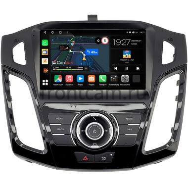 Ford Focus 3 (2011-2019) (черная, глянцевая) Canbox M-Line 4542-9-2360 на Android 10 (4G-SIM, 4/64, DSP, QLed)
