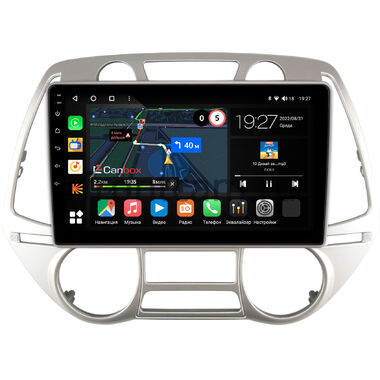 Hyundai i20 (2008-2012) (с климат-контролем) Canbox M-Line 4542-9-677 на Android 10 (4G-SIM, 4/64, DSP, QLed)