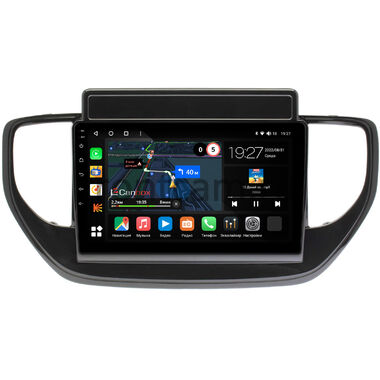 Hyundai Solaris 2 (2020-2024) (для авто с экраном) Canbox M-Line 4542-9-TK957 на Android 10 (4G-SIM, 4/64, DSP, QLed)