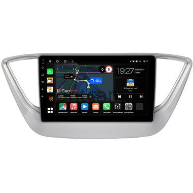 Hyundai Solaris 2 (2017-2024) (для авто без экрана) Canbox M-Line 4542-9039 на Android 10 (4G-SIM, 4/64, DSP, QLed)
