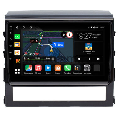 Toyota Land Cruiser 200 (2015-2021) Canbox M-Line 4542-9047 на Android 10 (4G-SIM, 4/64, DSP, QLed)