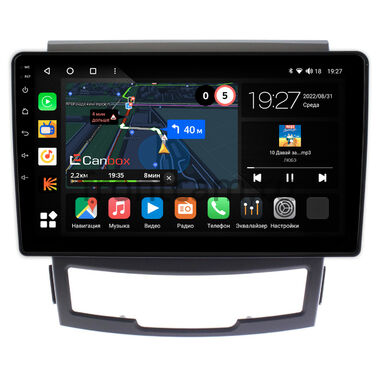 SsangYong Actyon 2 (2010-2013) Canbox M-Line 4542-9184 на Android 10 (4G-SIM, 4/64, DSP, QLed)
