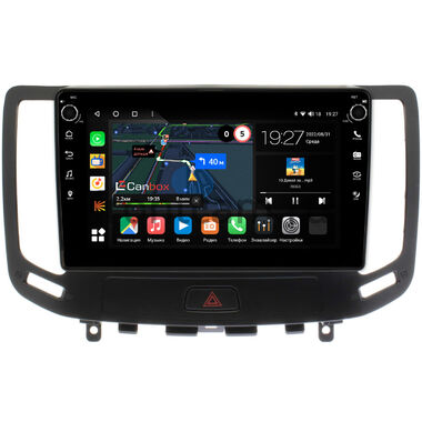 Infiniti G25, G35, G37 (2006-2013) (для авто с сенсорным экраном) Canbox M-Line 7801-9-1141 на Android 10 (4G-SIM, 2/32, DSP, IPS) С крутилками
