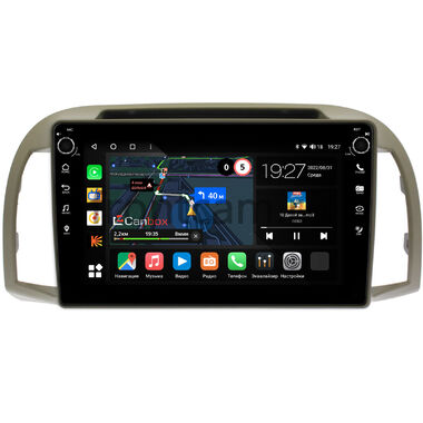 Nissan March (K12), Micra (K12) (2002-2010) Canbox M-Line 7801-9-1354 на Android 10 (4G-SIM, 2/32, DSP, IPS) С крутилками