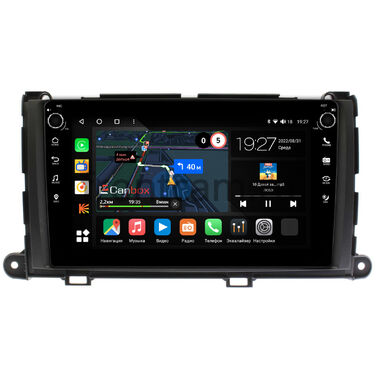 Toyota Sienna 3 (2010-2014) Canbox M-Line 7801-9-202 Android 10 (4G-SIM, 2/32, DSP, IPS) С крутилками