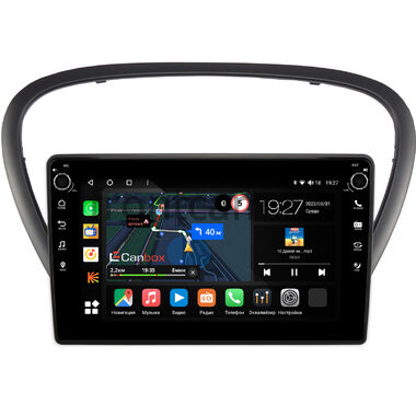 Peugeot 607 (2000-2010) Canbox M-Line 7801-9-6060 Android 10 (4G-SIM, 2/32, DSP, IPS) С крутилками
