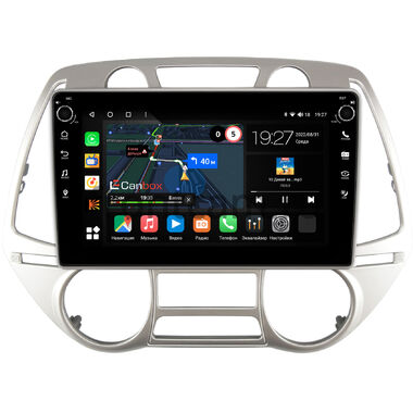 Hyundai i20 (2008-2012) (с климат-контролем) Canbox M-Line 7801-9-677 на Android 10 (4G-SIM, 2/32, DSP, IPS) С крутилками