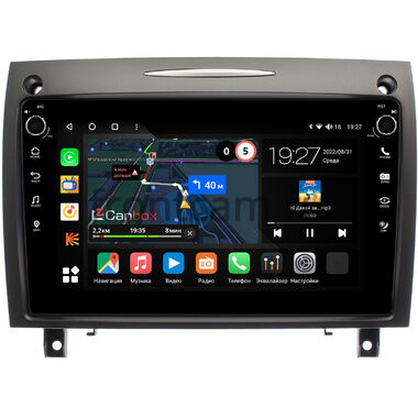 Mercedes-Benz SLK (r171) (2004-2011) Canbox M-Line 7801-9-BE045N на Android 10 (4G-SIM, 2/32, DSP, IPS) С крутилками