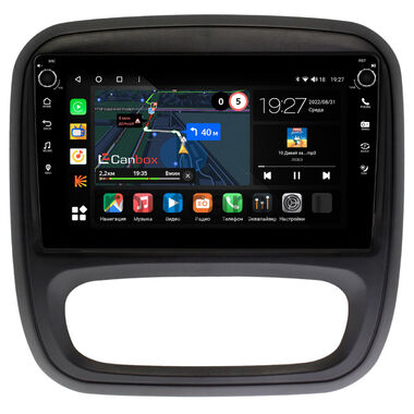 Renault Trafic 3 (2014-2021) Canbox M-Line 7801-9-RE053N на Android 10 (4G-SIM, 2/32, DSP, IPS) С крутилками