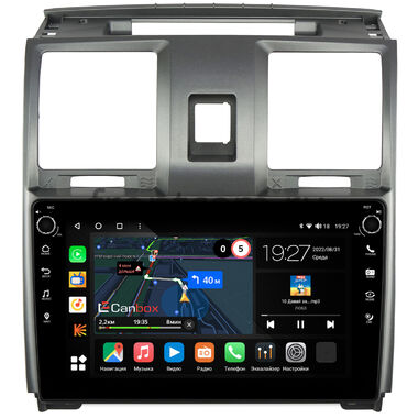 UAZ Patriot (2012-2016) Canbox M-Line 7801-9-UA006N на Android 10 (4G-SIM, 2/32, DSP, IPS) С крутилками