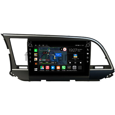 Hyundai Elantra 6 (AD) (2015-2019) (для авто без камеры) Canbox M-Line 7801-9025  на Android 10 (4G-SIM, 2/32, DSP, IPS) С крутилками
