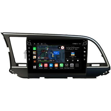 Hyundai Elantra 6 (AD) 2015-2019 (для авто с камерой) Canbox M-Line 7801-9026 на Android 10 (4G-SIM, 2/32, DSP, IPS) С крутилками