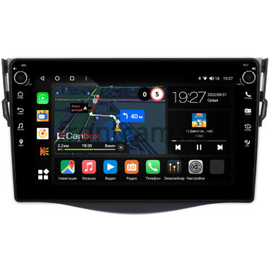 Toyota RAV4 3 (XA30) (2005-2016) Canbox M-Line 7801-9086 на Android 10 (4G-SIM, 2/32, DSP, IPS) С крутилками