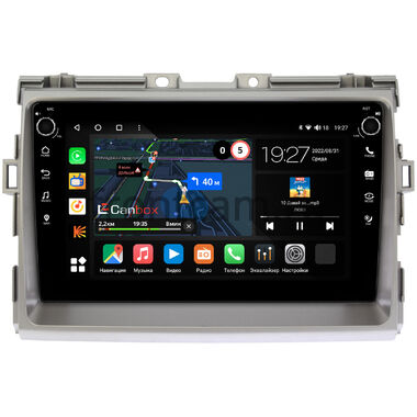 Toyota Estima 3 2006-2016, Previa 3 (XR50) 2006-2019 Canbox M-Line 7801-9093 на Android 10 (4G-SIM, 2/32, DSP, IPS) С крутилками (серая)