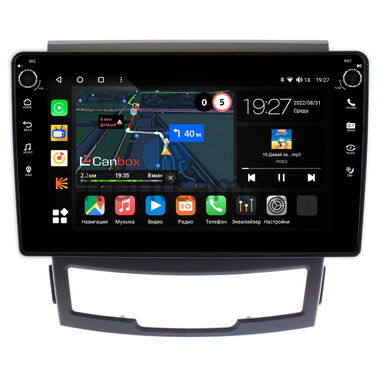 SsangYong Actyon 2 (2010-2013) Canbox M-Line 7801-9184 Android 10 (4G-SIM, 2/32, DSP, IPS) С крутилками
