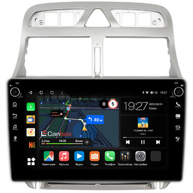 Peugeot 307 (2001-2008) (тип 2) Canbox M-Line 7801-9188 Android 10 (4G-SIM, 2/32, DSP, IPS) С крутилками
