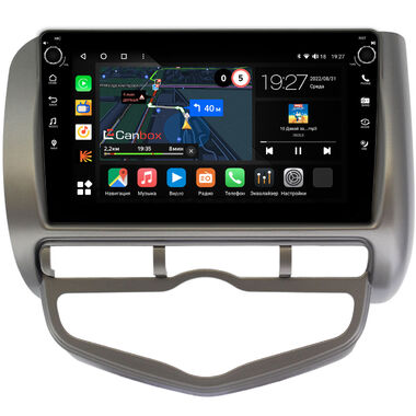 Honda Jazz 2001-2008 (с климат-контролем, левый руль) Canbox M-Line 7801-9267 Android 10 (4G-SIM, 2/32, DSP, IPS) С крутилками