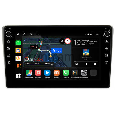 Toyota Avensis 2 2003-2009 черная Canbox M-Line 7801-9373 на Android 10 (4G-SIM, 2/32, DSP, IPS) С крутилками