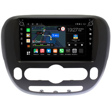 Kia Soul 2 (2013-2019) (с климат-контролем, матовая) Canbox M-Line 7801-9390 на Android 10 (4G-SIM, 2/32, DSP, IPS) С крутилками