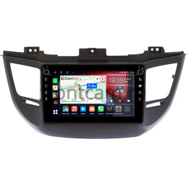 Hyundai Tucson 3 (2015-2018) Canbox H-Line 7802-9-064 на Android 10 (4G-SIM, 4/32, DSP, IPS) С крутилками для авто без камеры