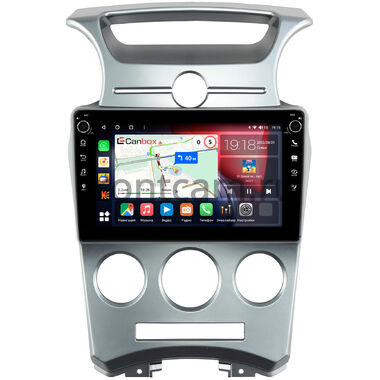 Kia Carens 2 (2006-2012) (с кондиционером) Canbox H-Line 7802-9-1054 на Android 10 (4G-SIM, 4/32, DSP, IPS) С крутилками