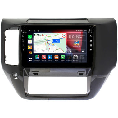 Nissan Patrol (Y61) 2004-2010 (черная, глянцевая) Canbox H-Line 7802-9-239 на Android 10 (4G-SIM, 4/32, DSP, IPS) С крутилками